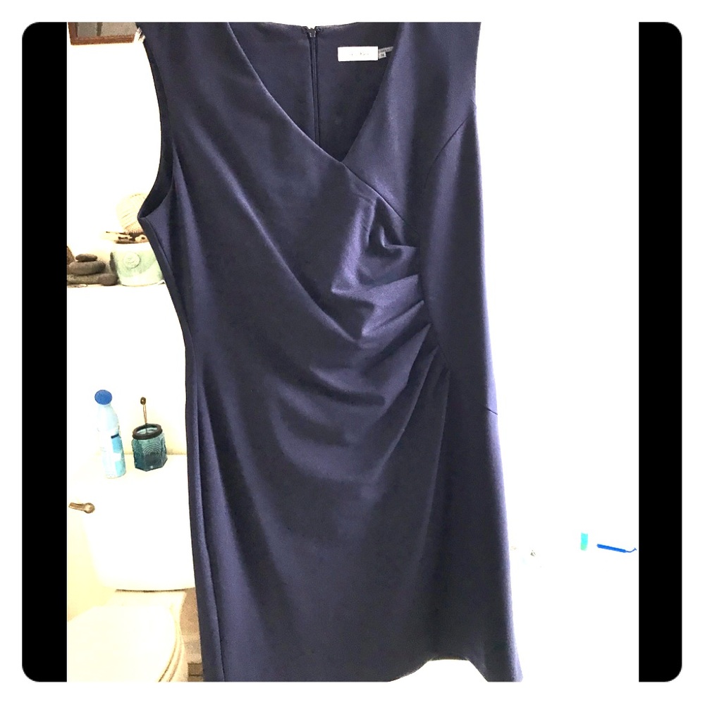 NWT Women’s Navy Calvin Klein, Size 14, Dress - Picture 1 of 5